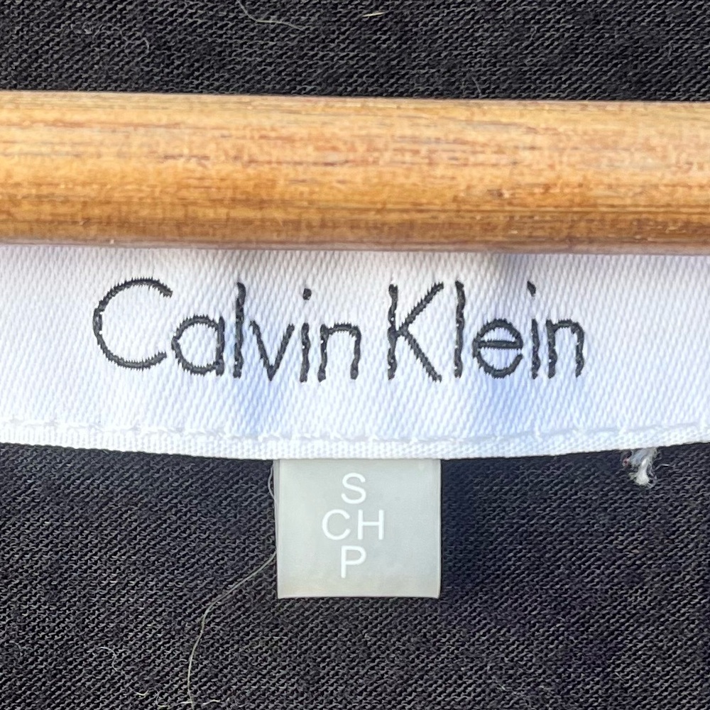 CALVIN KLEIN | Leopard Print V-Neck Women's Top S - Picture 5 of 5